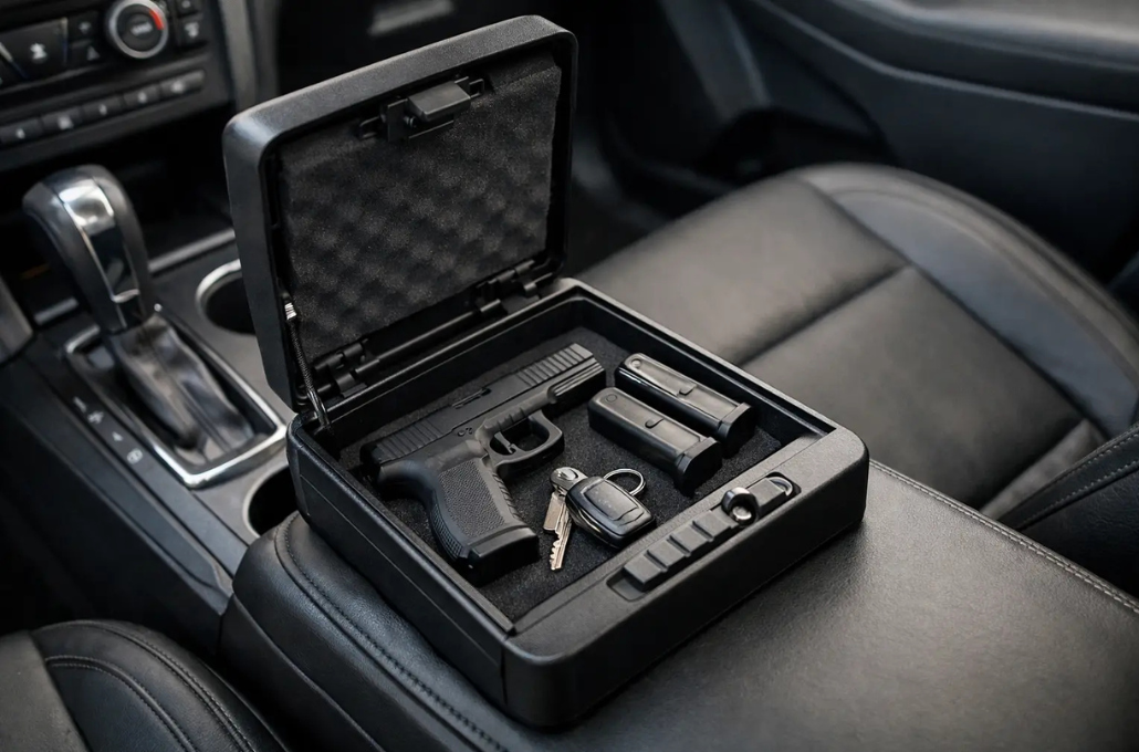 Best Handgun Safe for Vehicle Console