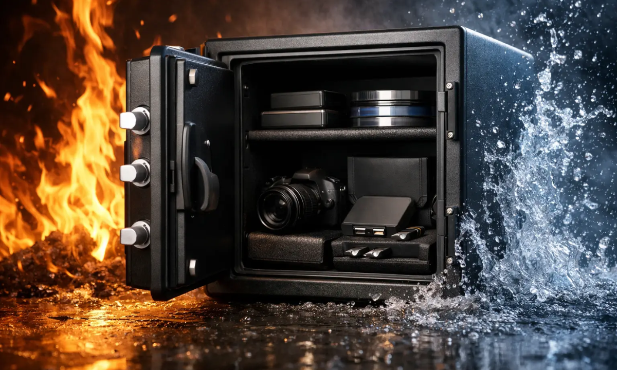 Can Safes Protect Media From Fire and Water?