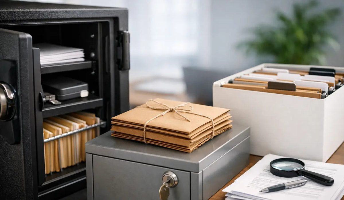 How to Store Paper Documents Safely