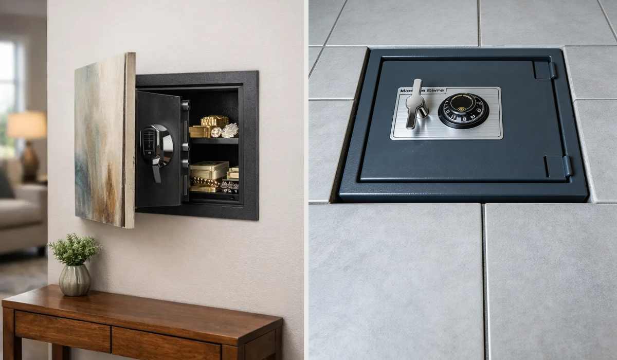 In Wall Safe vs Floor Safe: Which Fits Best?