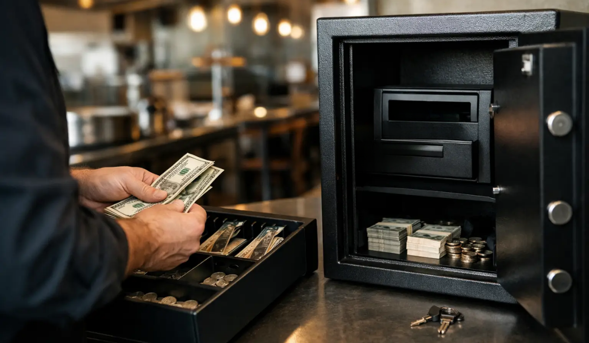 Restaurant Cash Handling Safe Procedures