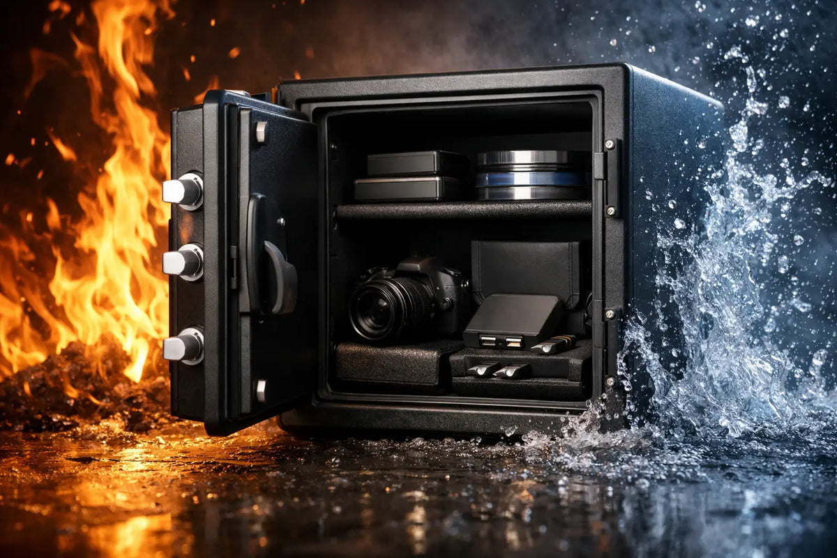 Can Safes Protect Media From Fire and Water?