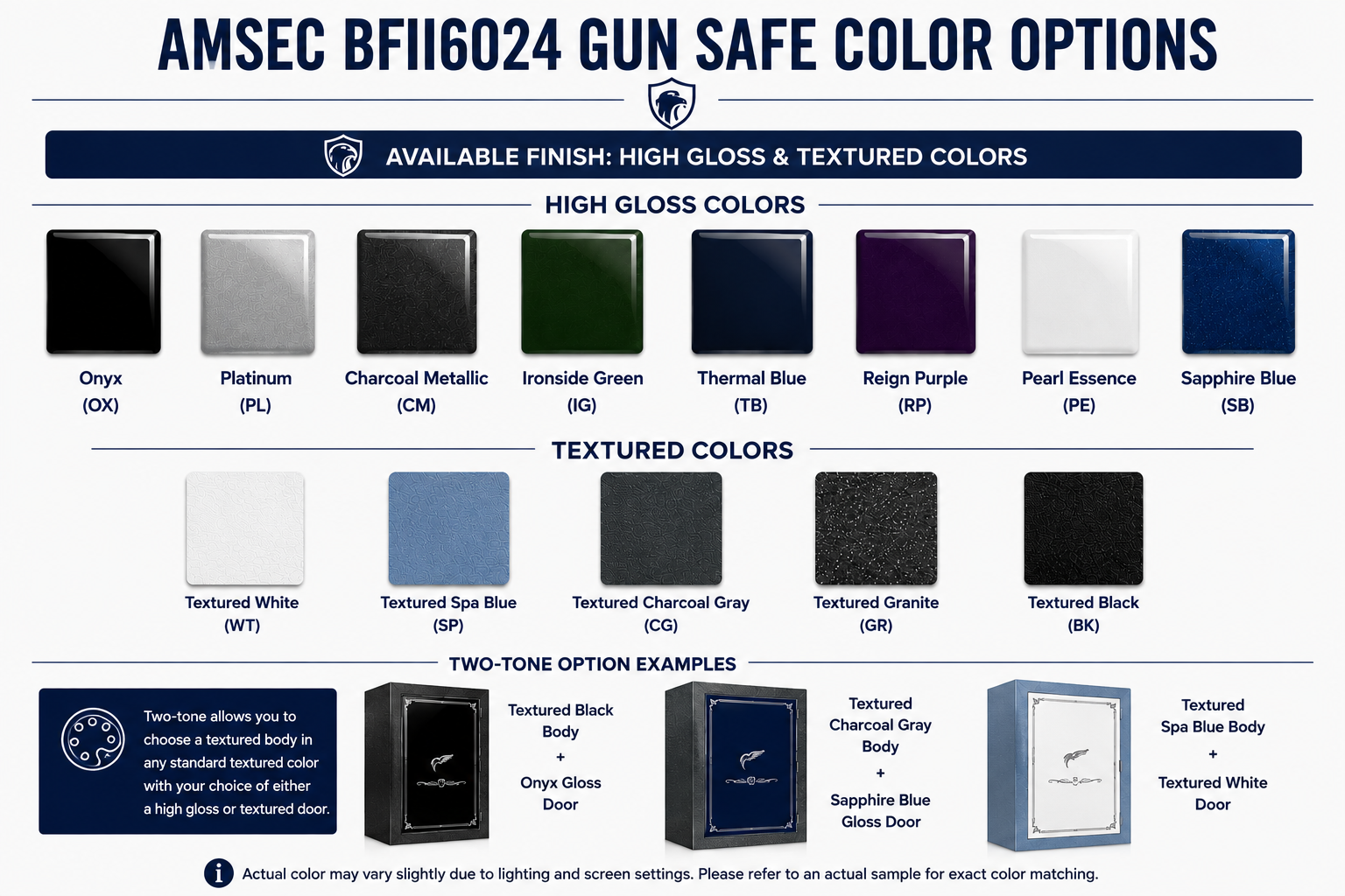 AMSEC BFII6024 Gun Safe | UL RSC II Certified | 2 Hour Fire Rating | 17 Gun Capacity