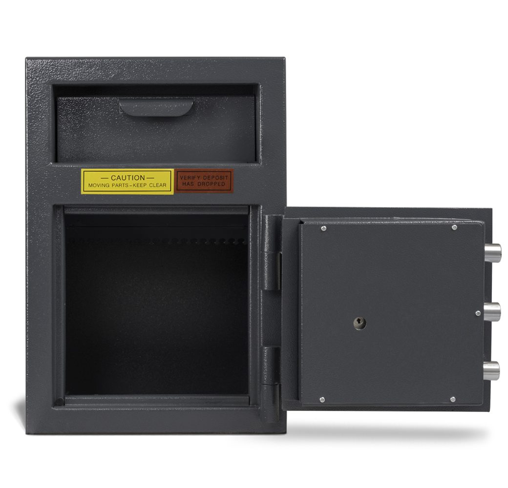 AMSEC DSF2014 Front Load Depository Safe Door Open 3