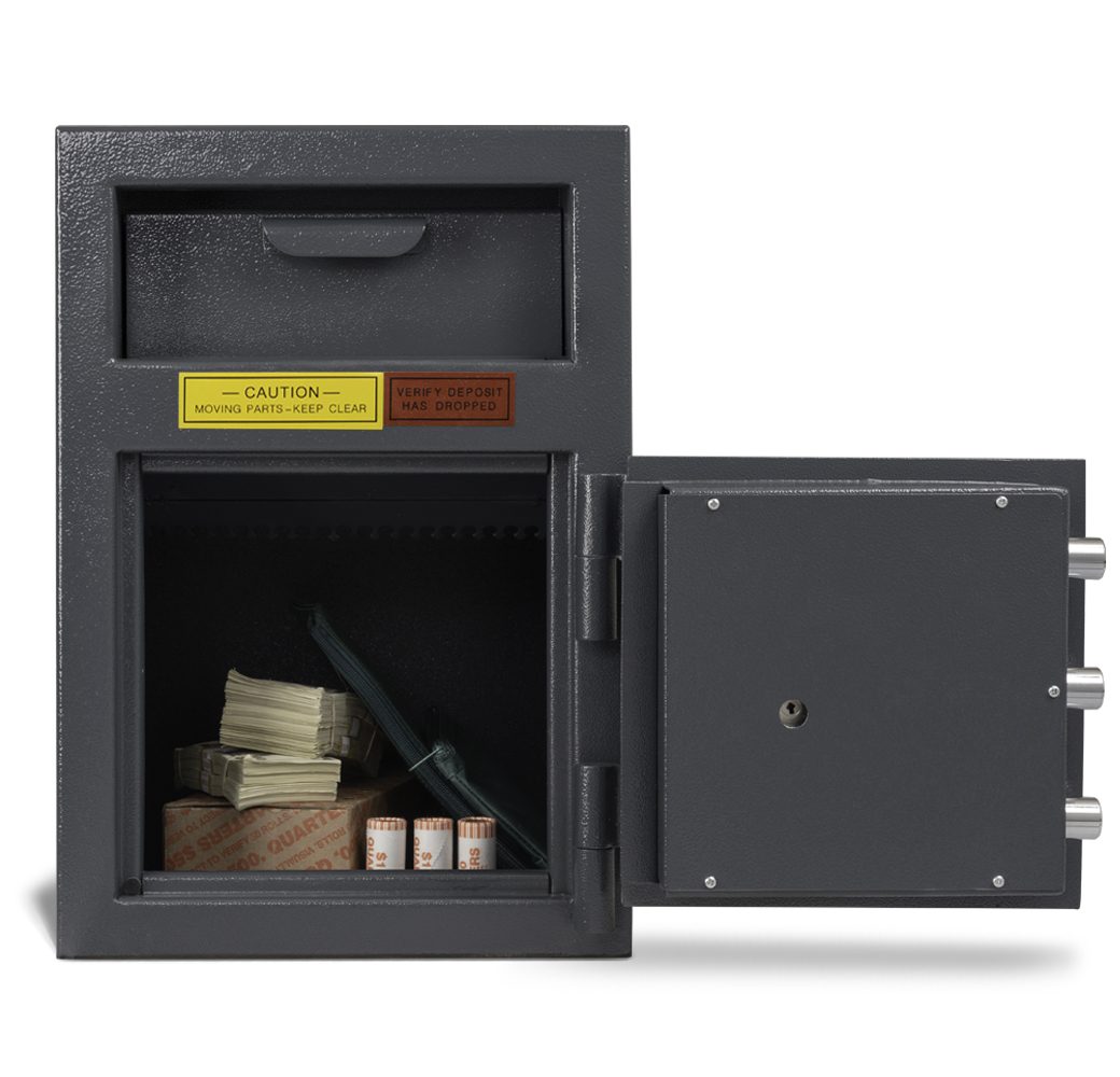 AMSEC DSF2014 Front Load Depository Safe Door Open 4