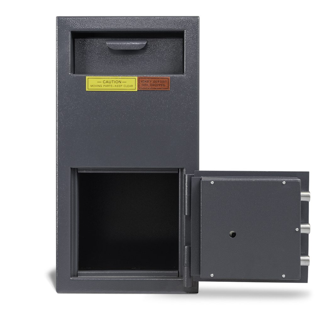AMSEC DSF2714E1 Front Load Depository Safe Door Open
