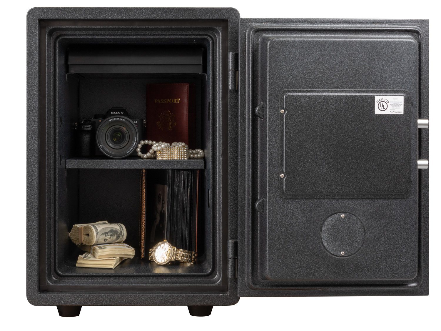 AMSEC FS149E5LP Fire Safe - Side View