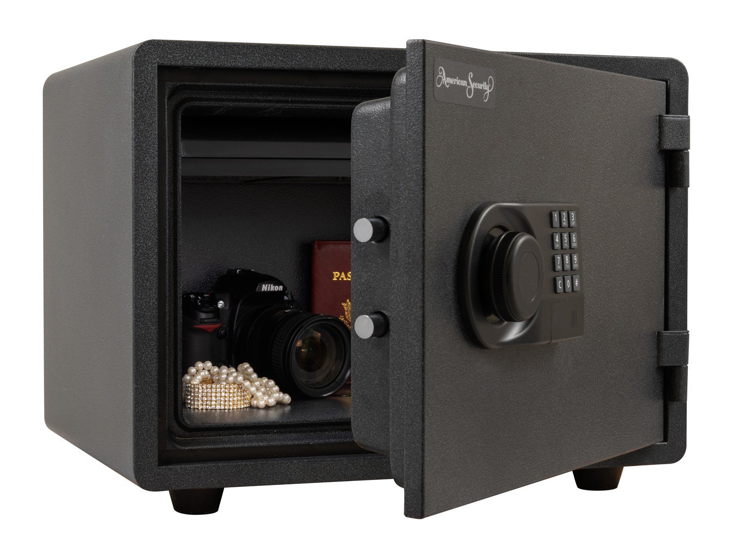 AMSEC FS914E5LP Fire Safe - Side Angle View