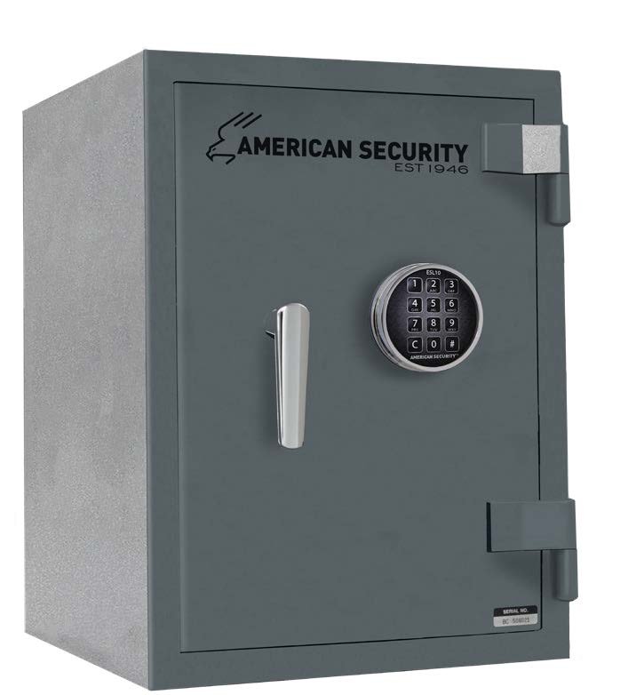 AMSEC UL1812 2-Hour UL Listed Fireproof Safe - Charcoal Gray Exterior