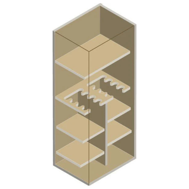 AMSEC BFII6024 Gun Safe | UL RSC II Certified | 2 Hour Fire Rating | 17 Gun Capacity