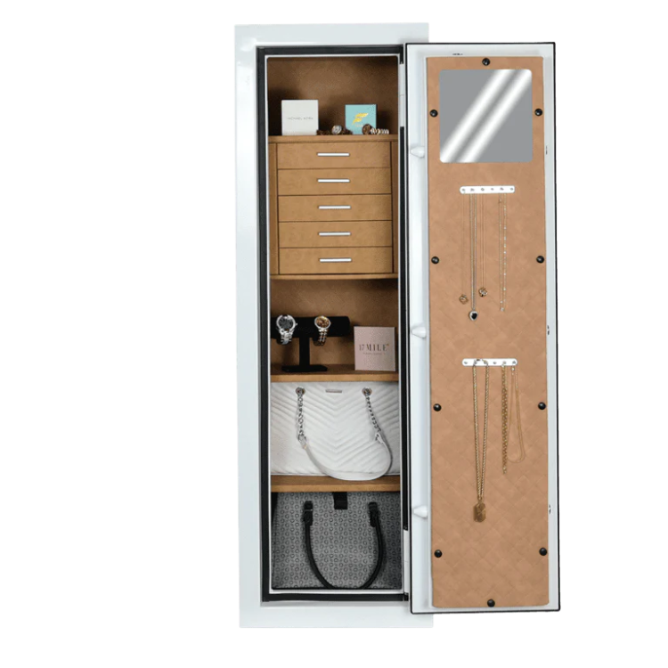 AMSEC JS5517E5 Jewelry Safe with Electronic Lock | 30 Minute Fire Rating | 5 Drawer | 5.62 Cubic Feet