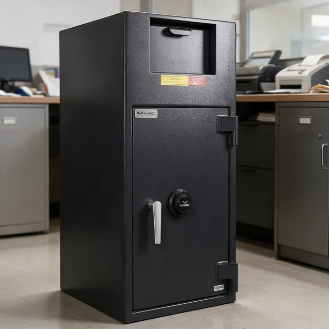 AMSEC BWB3020E1 Wide Body Burglar Safe | B-Rated | UL Listed Type 1 Electronic Lock | 5.78 Cubic Feet