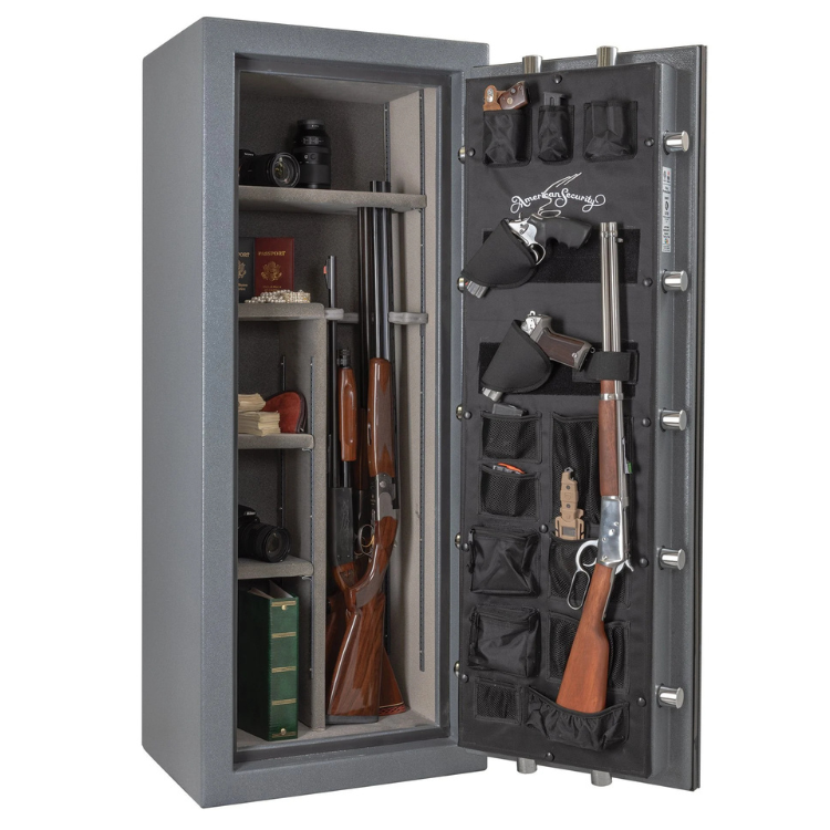 AMSEC NF5924 Gun Safe with Electronic Lock | UL RSC Certified | 90 Minute Fire Rating | 17 Gun Capacity