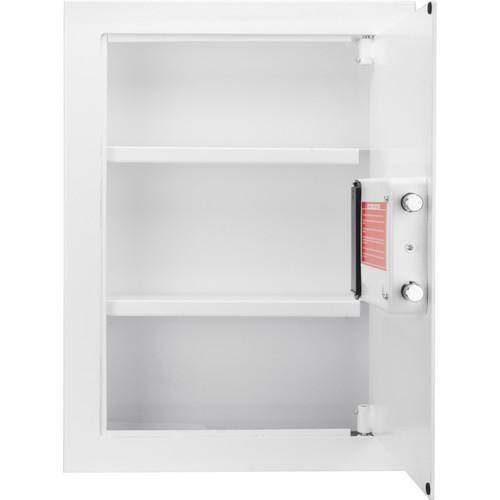 Barska Ax13030 White Biometric Wall Safe