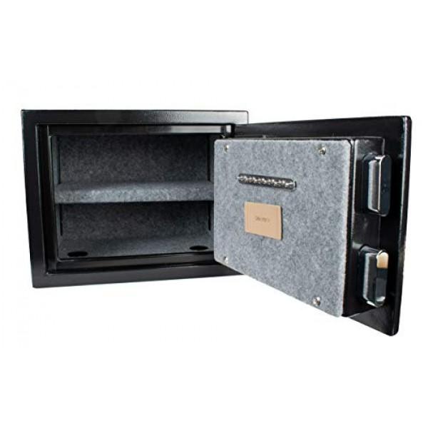 Barska Ax13498 Biometric Fireproof Safe - Black