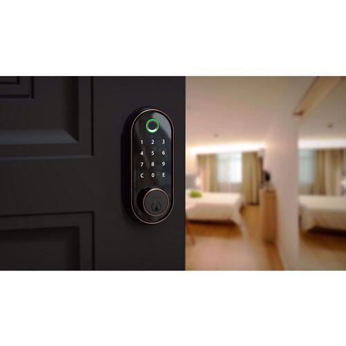 Barska Ea13580 Biometric Keypad Door Lock