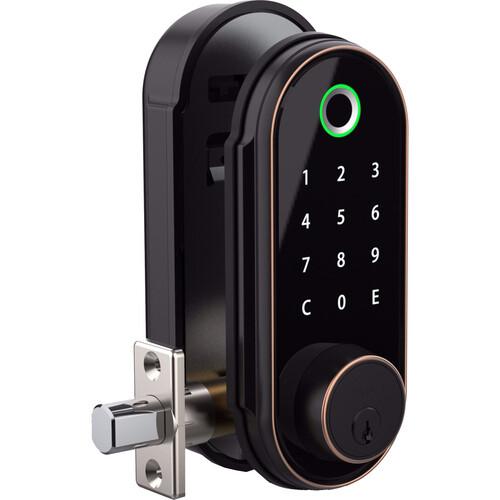 Barska Ea13580 Biometric Keypad Door Lock