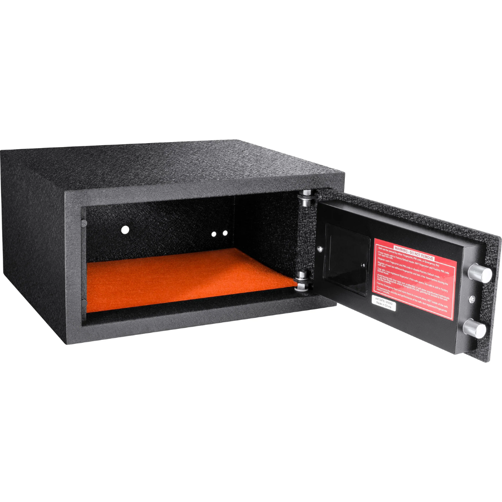 Barska AX12476 Biometric Keypad Security Safe HQ100 | Key Lock & Fingerprint Lock