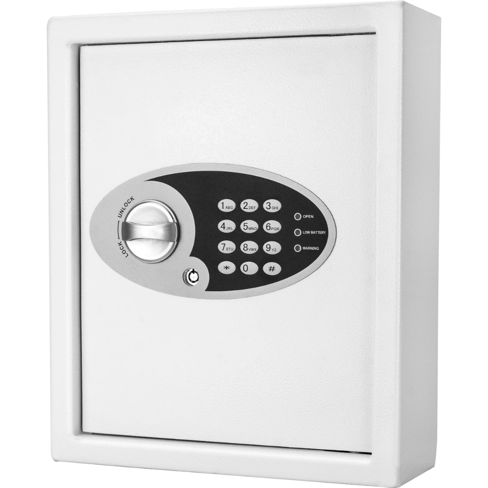 Barska AX12658 48 Key Cabinet Digital Wall Safe | Key Lock & Pin code