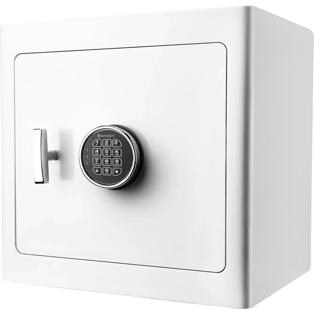 Barska AX13104 Jewelry Safe with Digital Lock Description | Pin Code & Key Lock | 30 Minute Fire Rating