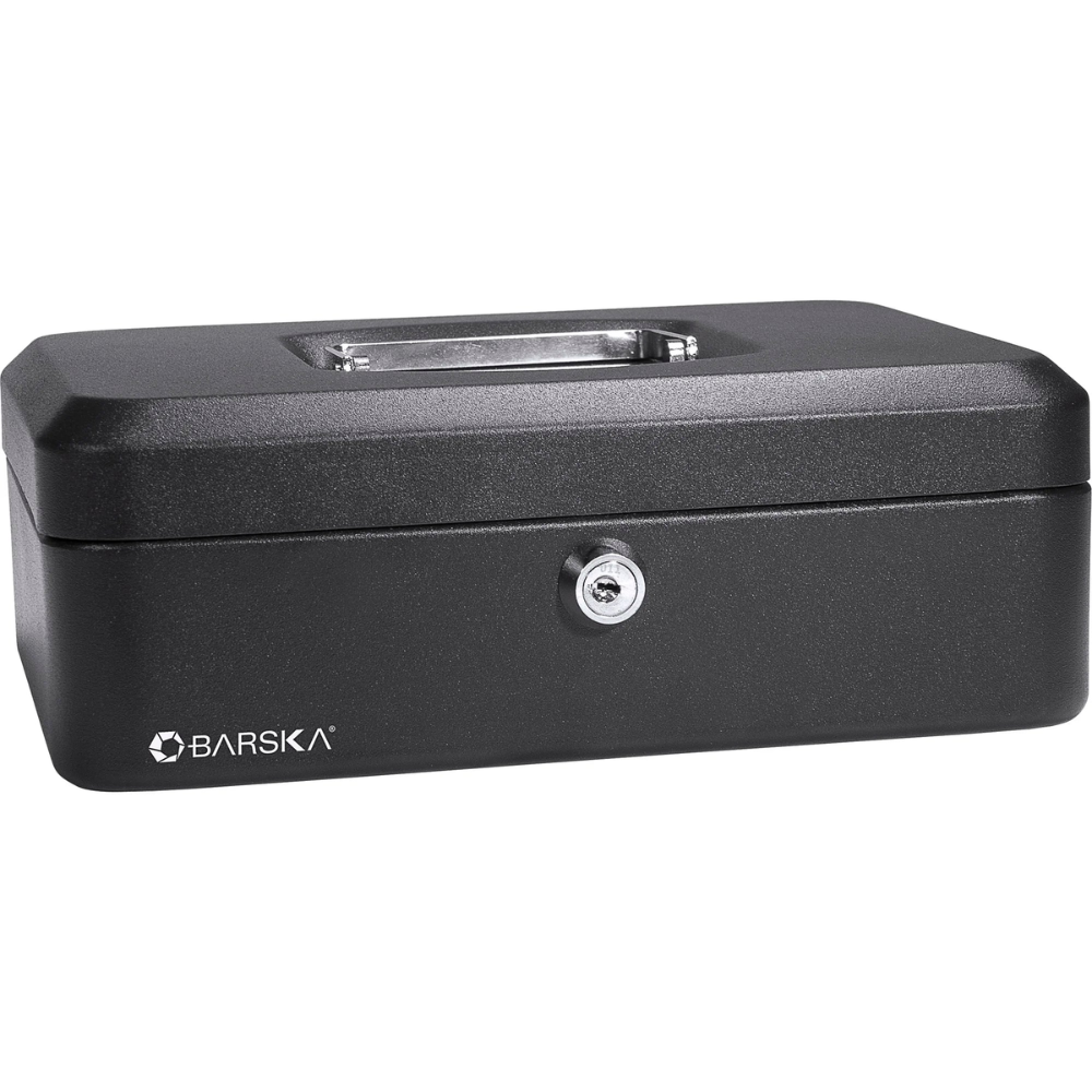 Barska CB11832 10" Cash Box with Key Lock