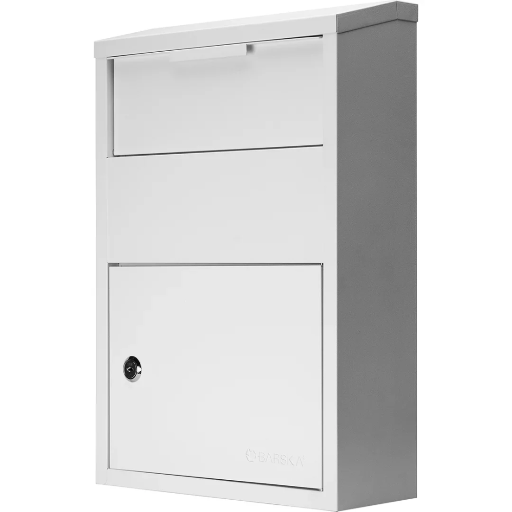 Barska CB13956 Large Locking Wall Mount Drop Box | Key Lock