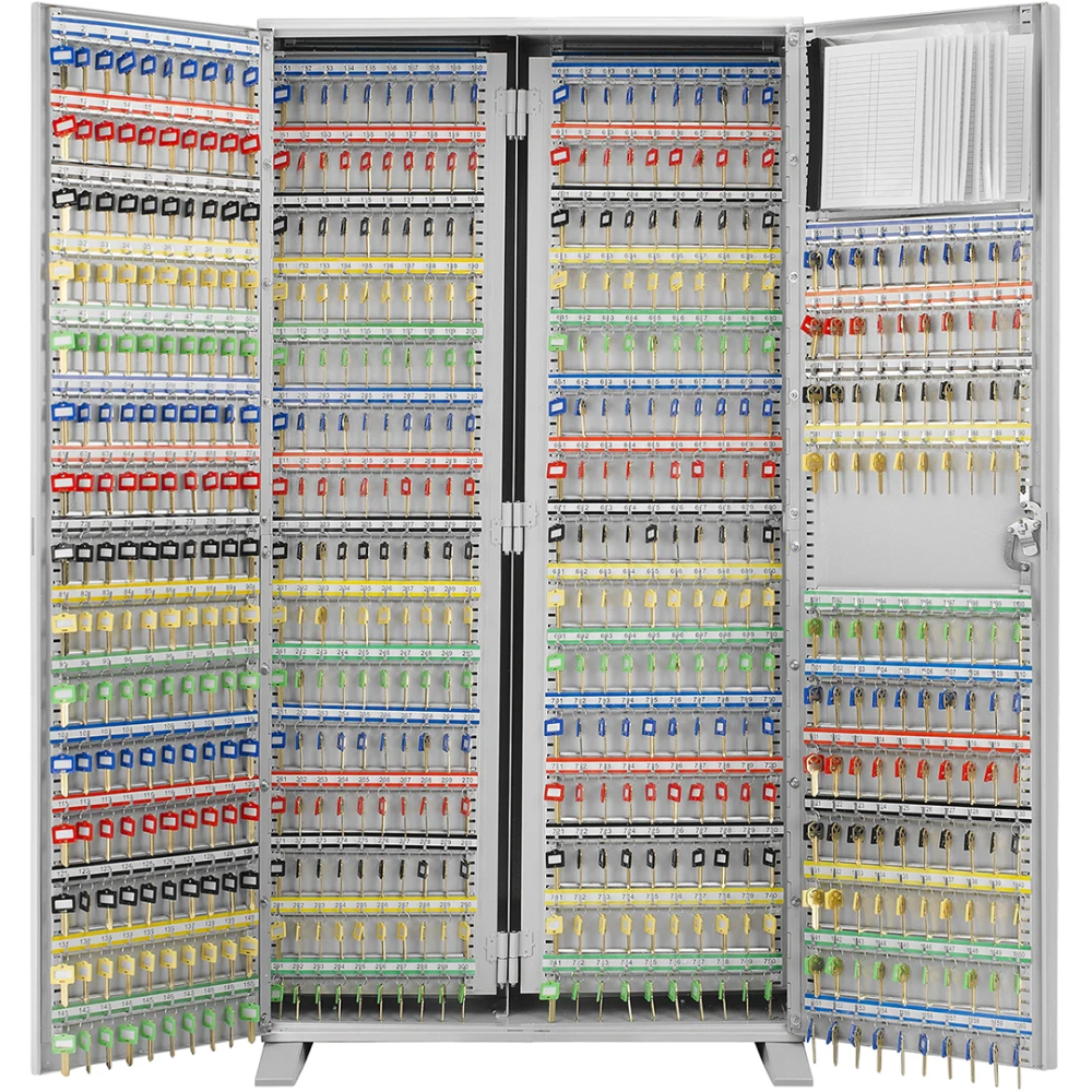 Barska Cb12960 1170 Key Adjustable Lock Cabinet - Grey | Key Lock