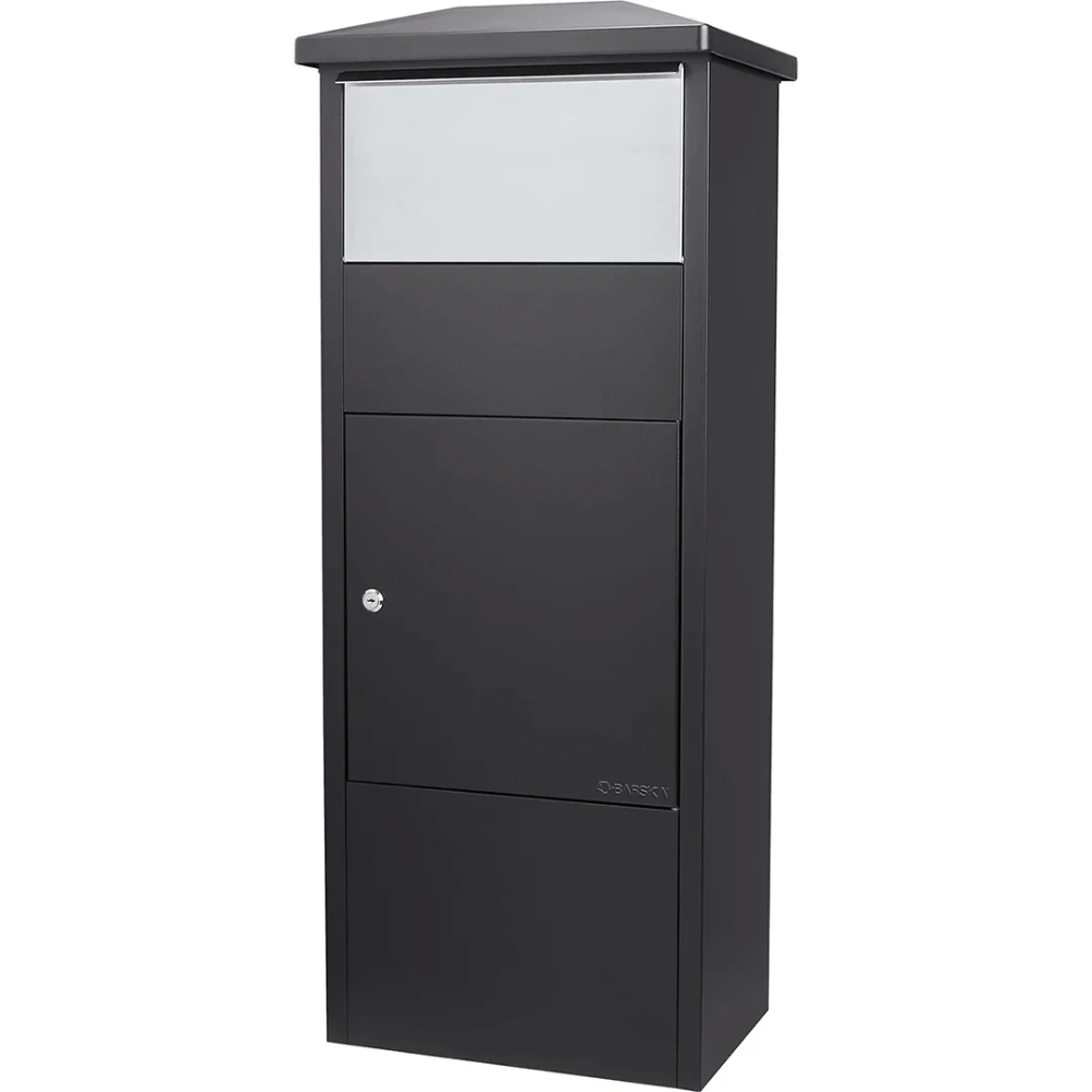 Barska Cb13324 Parcel Mailbox With Drop Door Mpb-500 | Key Lock