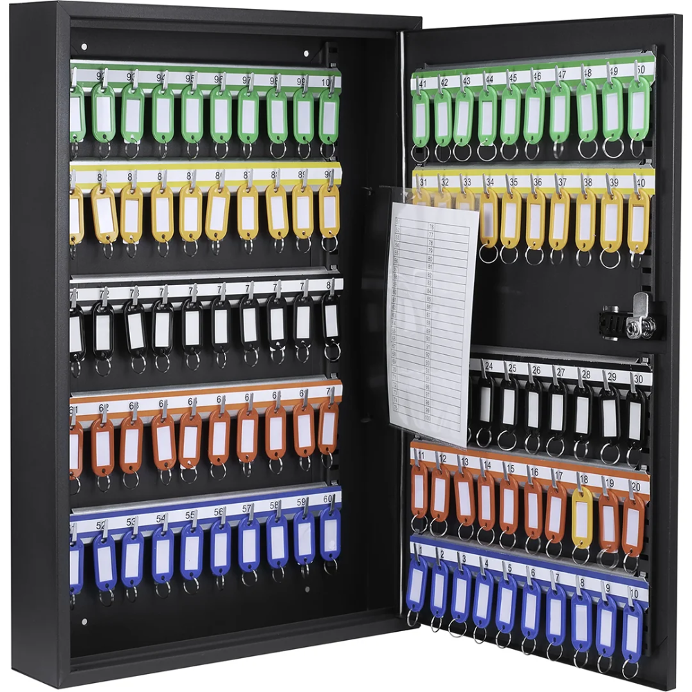 Barska Cb13366 100 Position Adjustable Key Cabinet With Combo Lock | Key Lock