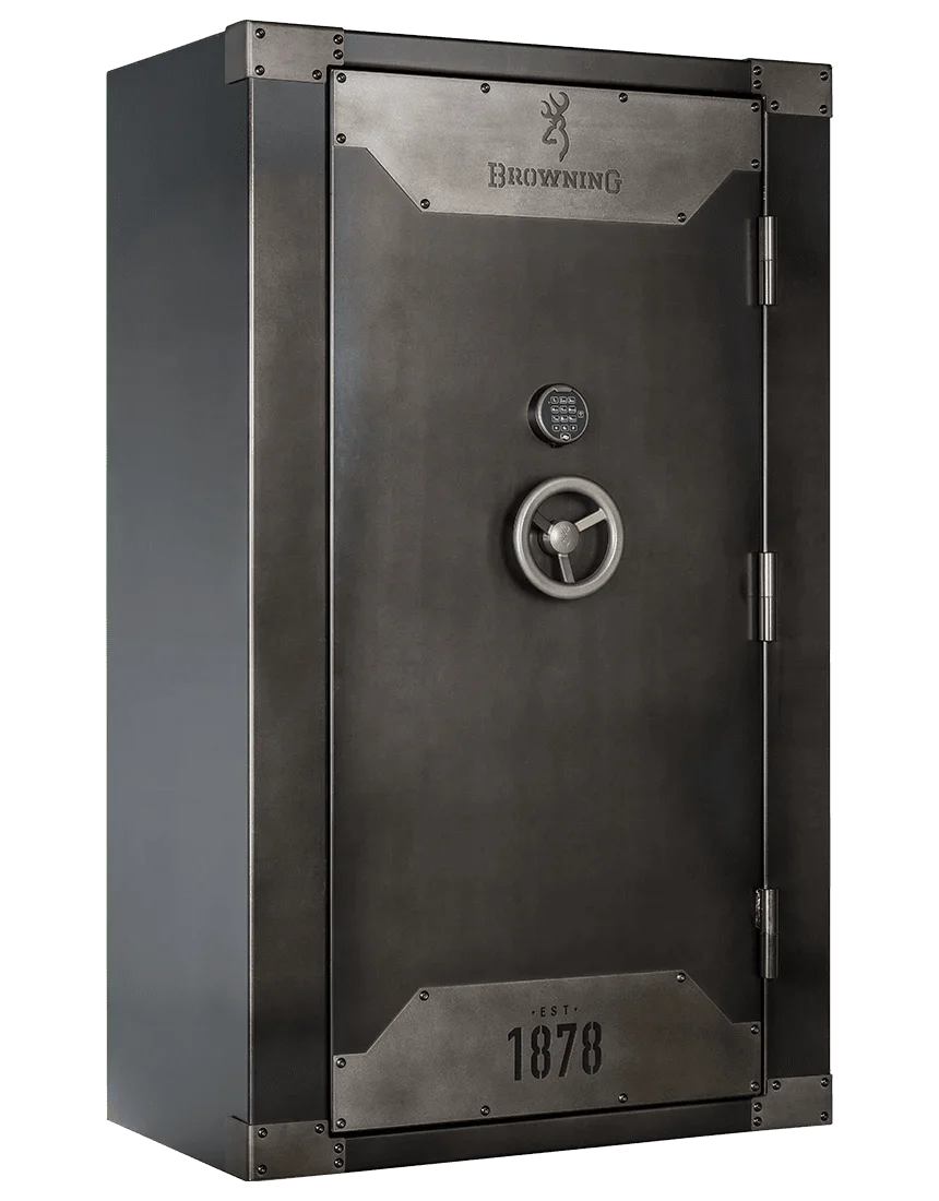 Browning 1878-49T Tall 49-Gun Safe — Metal Glaze exterior