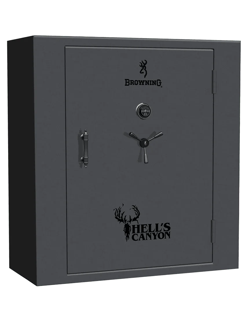 Browning HC65 Hell's Canyon Extra Wide 65-Gun Safe — front exterior