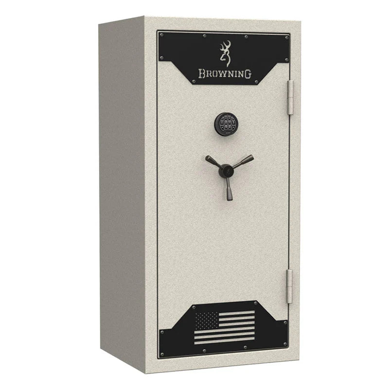 Browning HTR33 Hunter Deluxe 33-Gun Safe — Textured Putty exterior