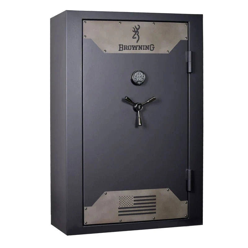 Browning HTR49 Hunter Deluxe Wide 49-Gun Safe — Textured Black exterior