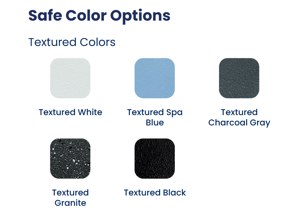 AMSEC gun safe color chart