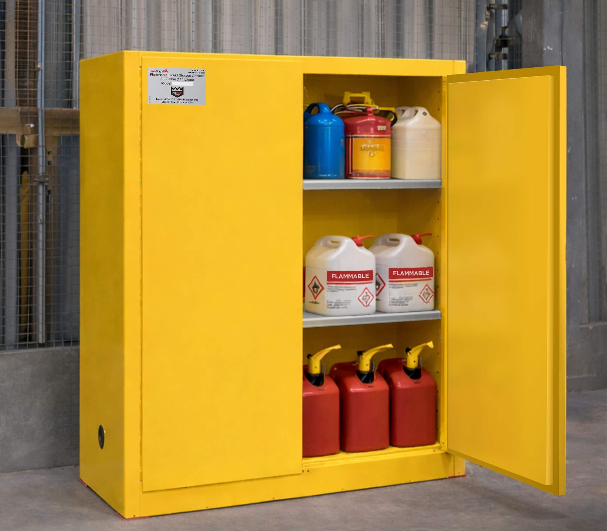 FireKing Flammable Safety Cabinet | UL, OSHA, NFPA & ANSI Compliant