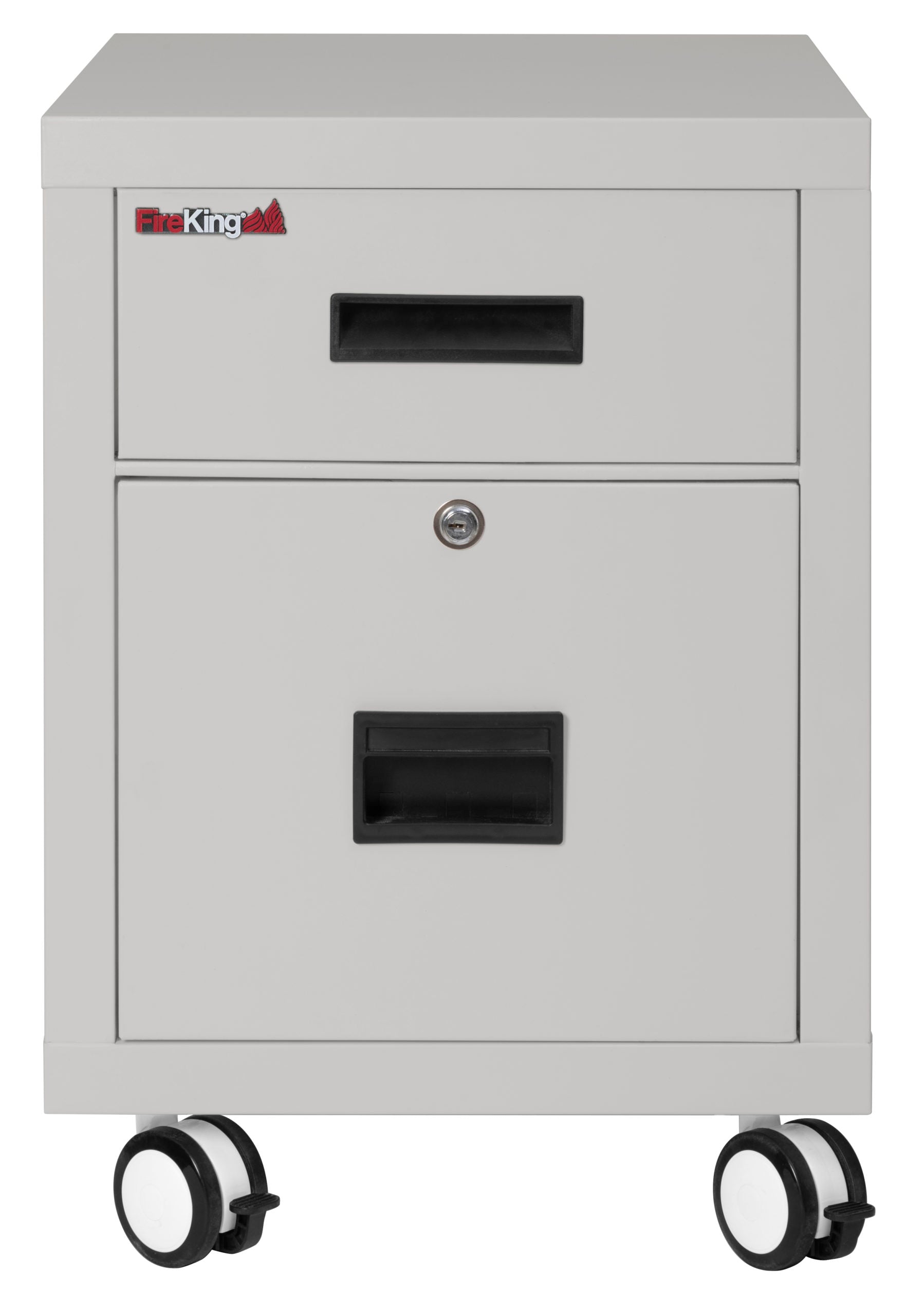 FireKing Mobile Pedestal 1-Hour Fire Rated File Cabinet - 2M1822-1