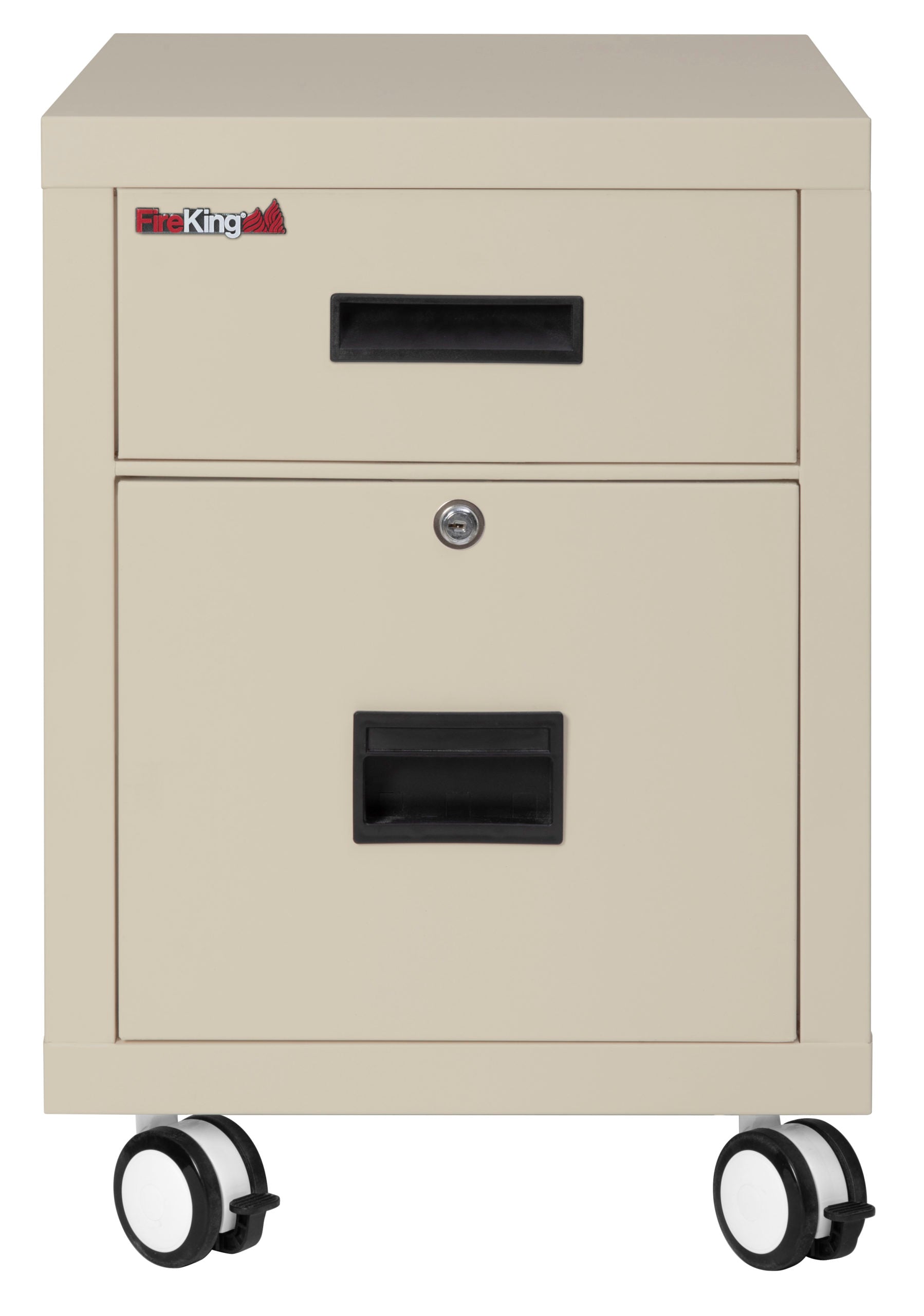 FireKing Mobile Pedestal 1-Hour Fire Rated File Cabinet - 2M1822-1