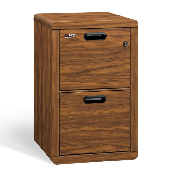 FireKing Turtle Contour 1 Hour Fire Rated File Cabinet | Letter/Legal Filing | 2 or 4 Drawers