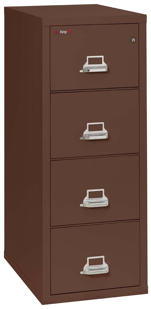 FireKing Vertical 1-Hour Fire Rated File Cabinet 4-Drawer