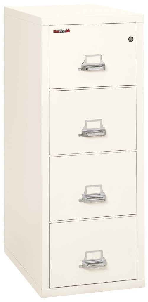 FireKing Vertical 1-Hour Fire Rated File Cabinet 4-Drawer