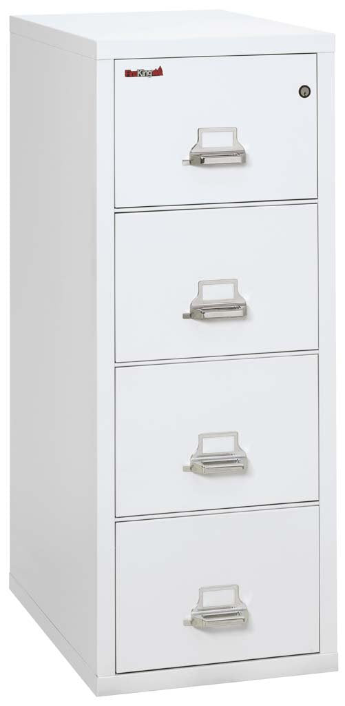 FireKing Vertical 1-Hour Fire Rated File Cabinet 4-Drawer