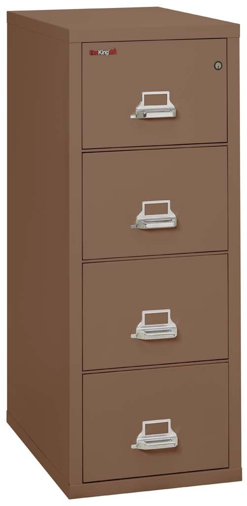 FireKing Vertical 1-Hour Fire Rated File Cabinet 4-Drawer