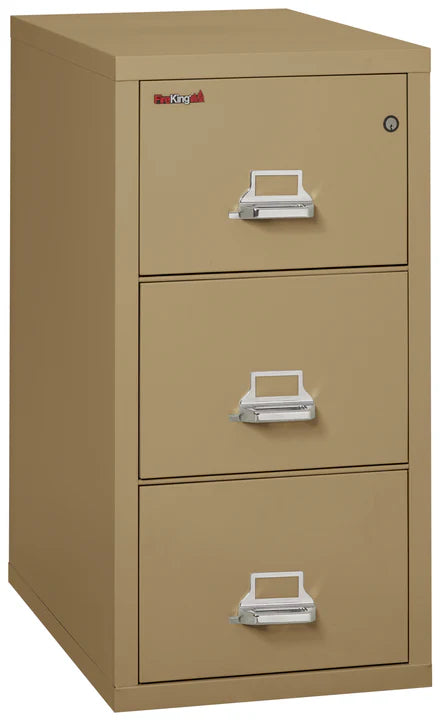 Fireking Vertical 1-Hour Fire Rated File Cabinet 3-Drawer