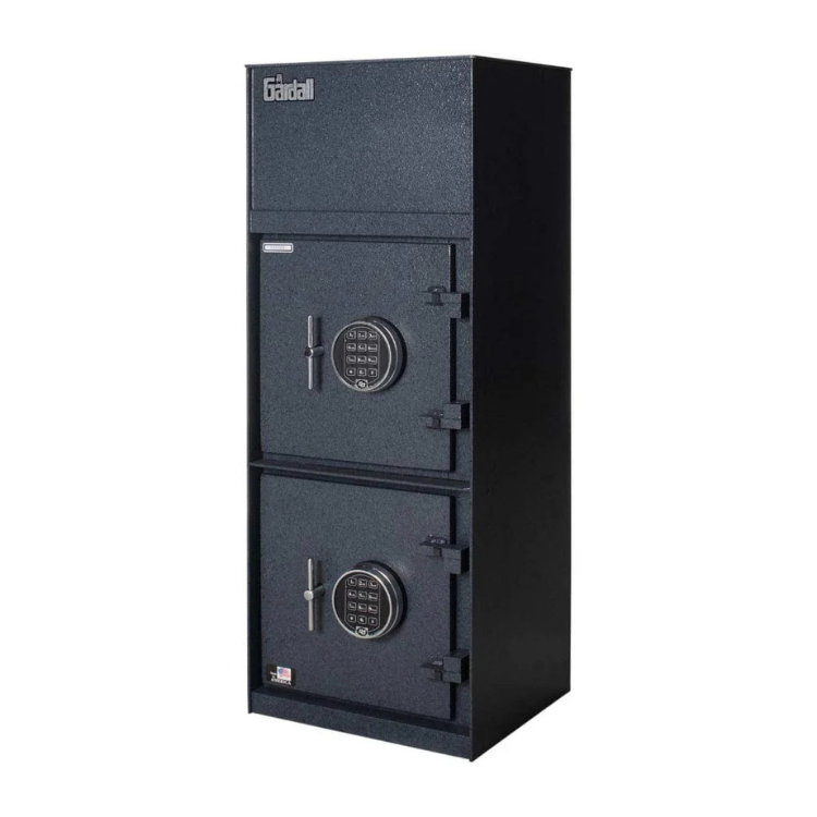 Gardall BL1337 Heavy Duty Double Door Depository | Back Loading | B-Rated Safe | Single Door Option