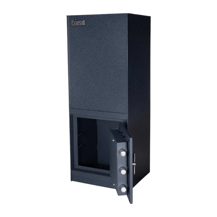 Gardall BL1337 Heavy Duty Double Door Depository | Back Loading | B-Rated Safe | Single Door Option