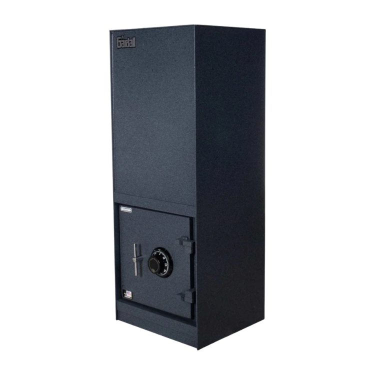 Gardall BL1337 Heavy Duty Double Door Depository | Back Loading | B-Rated Safe | Single Door Option