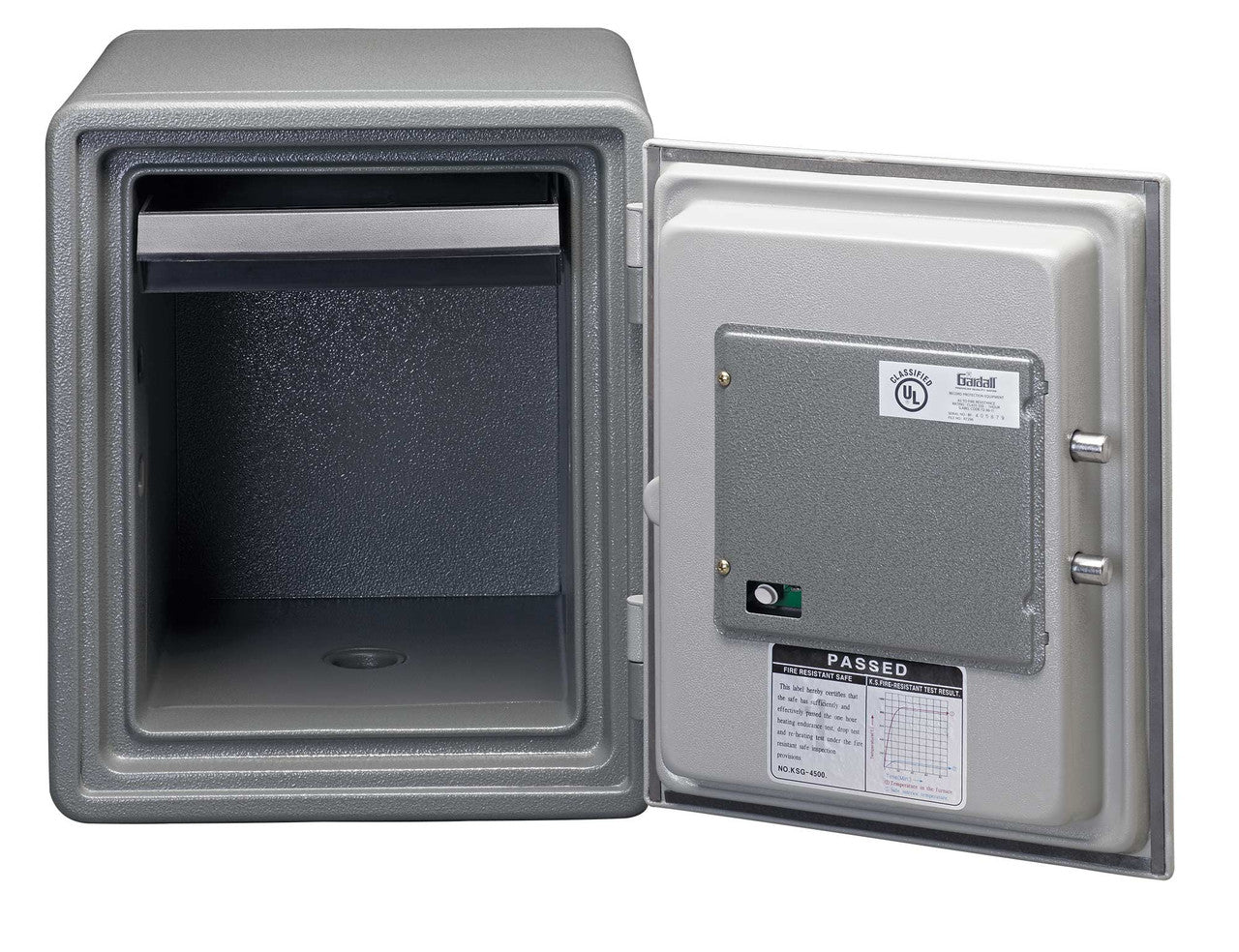 Gardall MS129-G-E Vertical Microwave Fire Safe | Electronic Lock | UL 1 Hour Fire Rating | 0.72 Cubic Feet