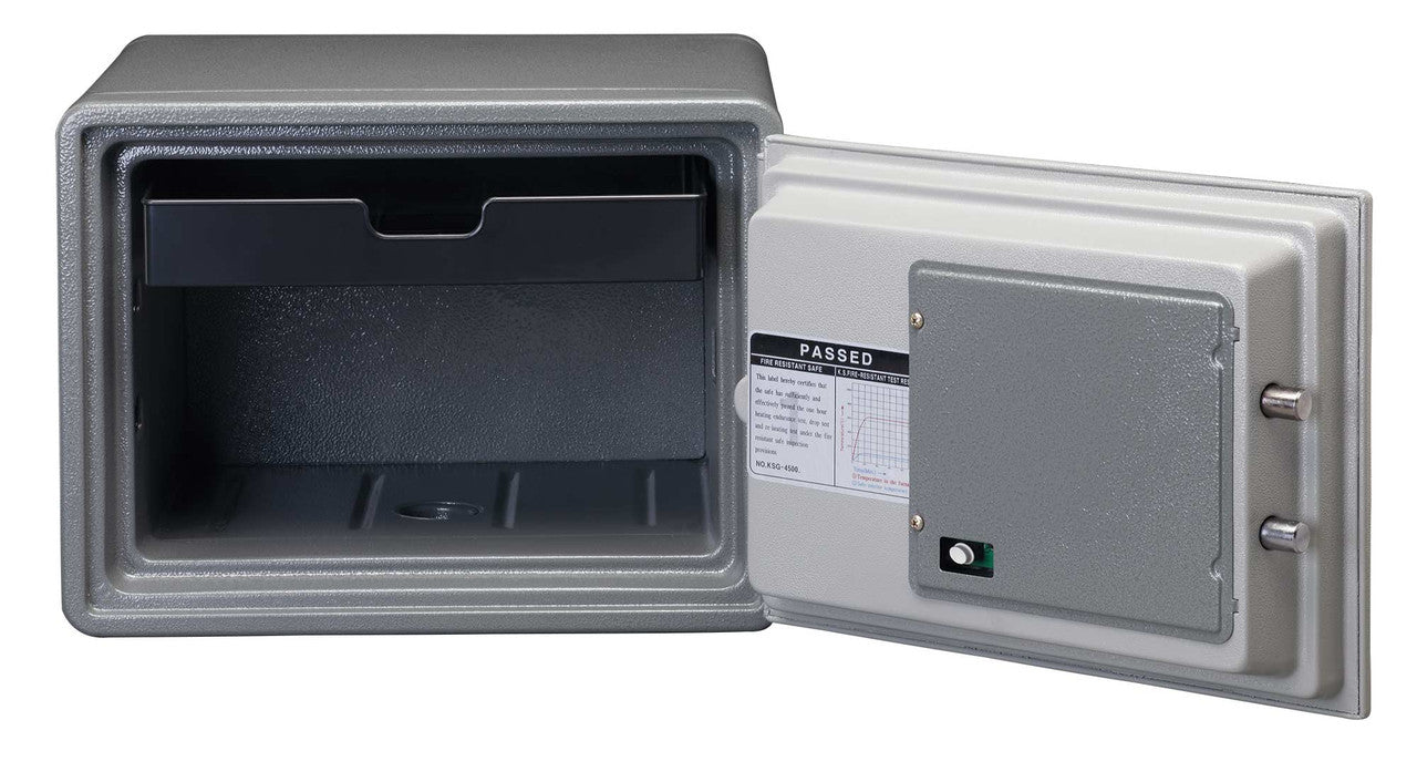Gardall MS912-G-K Microwave Fire Safe | Key Lock | UL 1 Hour Fire Rating | 0.72 Cubic Feet