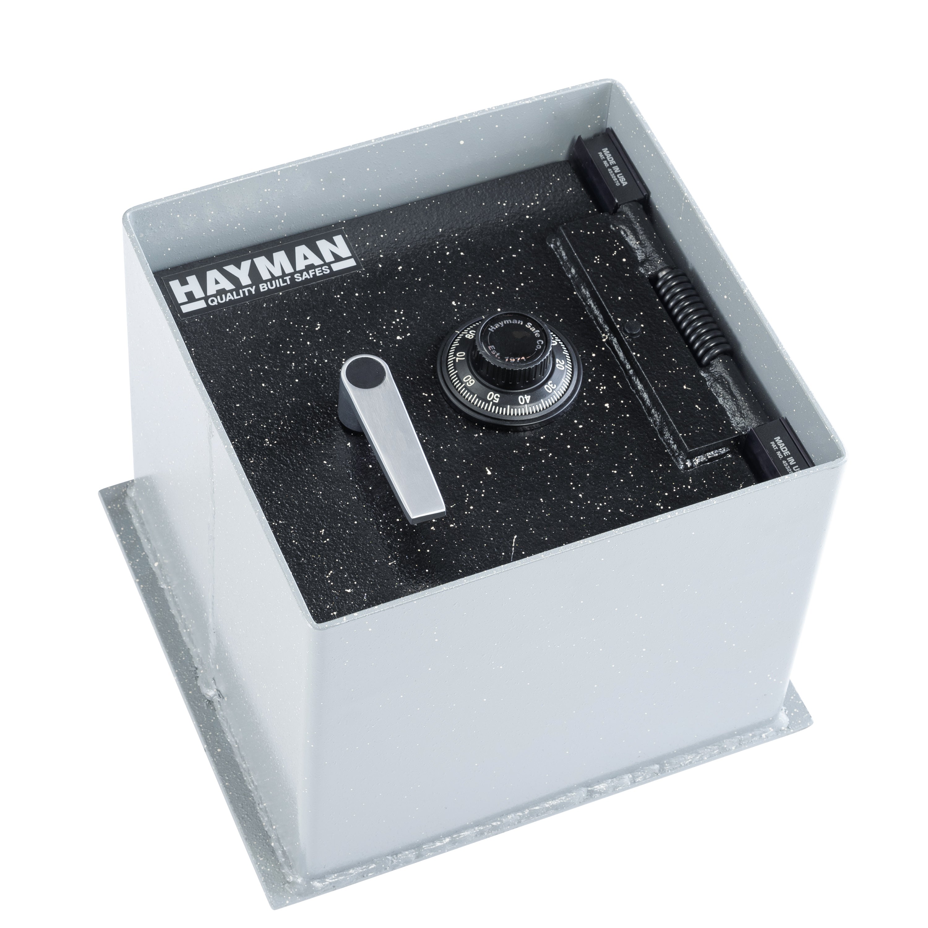 Hayman FS-8B-C Steel Body In-Floor Safe | B-Rate | 1/2" Solid Steel Door