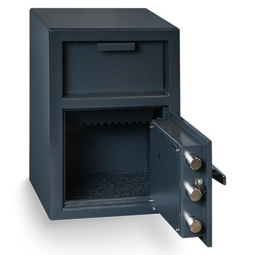 Hollon Fd-2014K Front Load Depository Safe With Key Lock